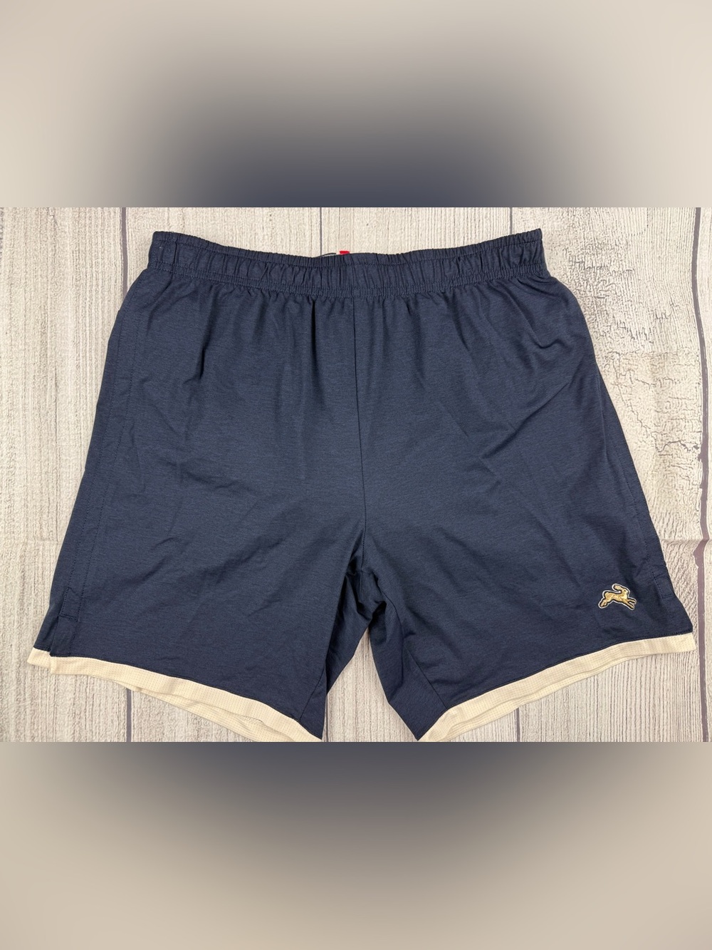 EUC! Tracksmith Session Short Active Running 7" Inseam Lined Navy Sz Small